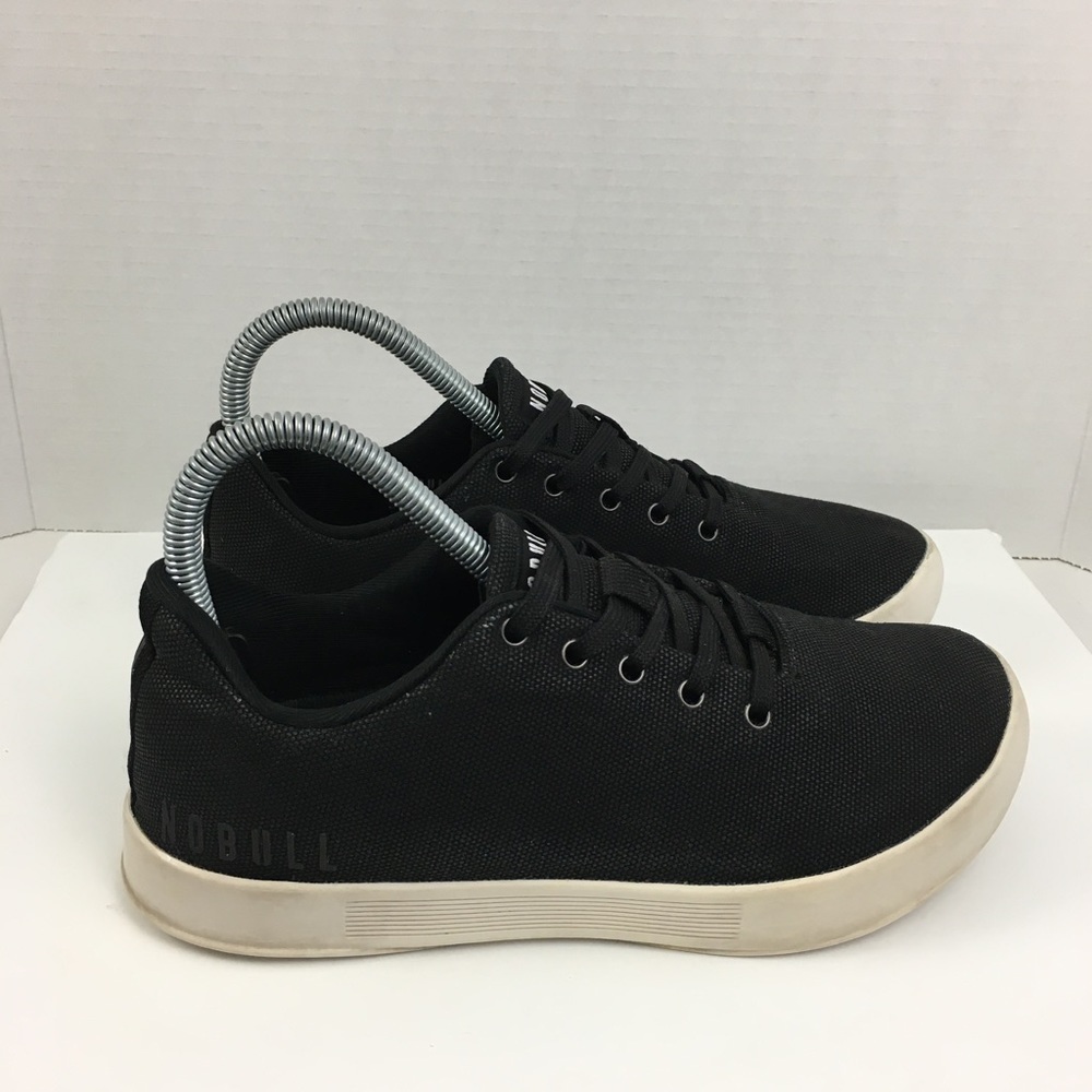 NOBULL Women’s Canvas Black Trainer Shoes Size 8